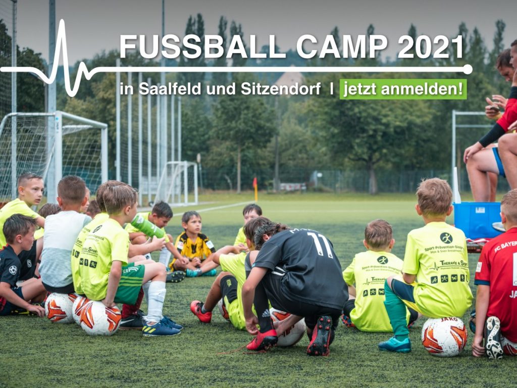Fußballcamp 2021 in Saalfeld und Sitzendorf